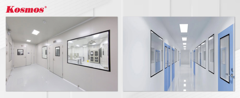 Mẫu công trình phòng sạch, bệnh viện ứng dụng tấm panel EPS 50mm