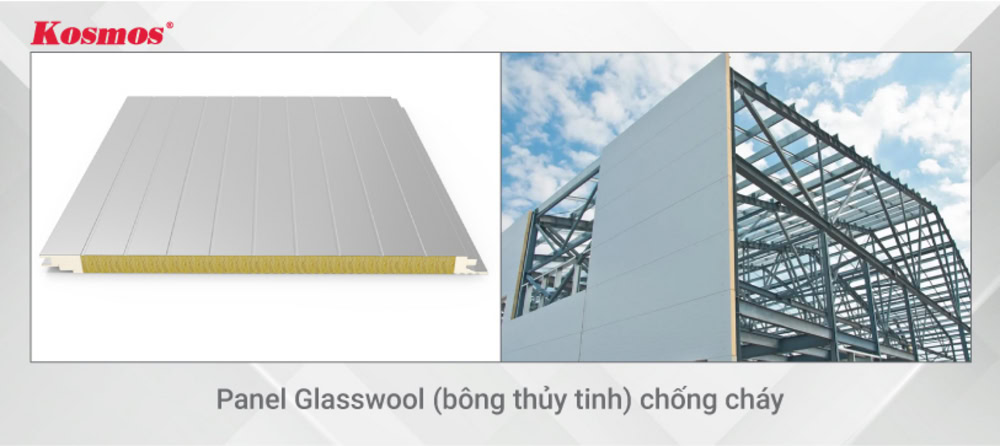 Panel Glasswool đạt chuẩn A1 theo EN 13501-1, thuộc nhóm vật liệu không cháy