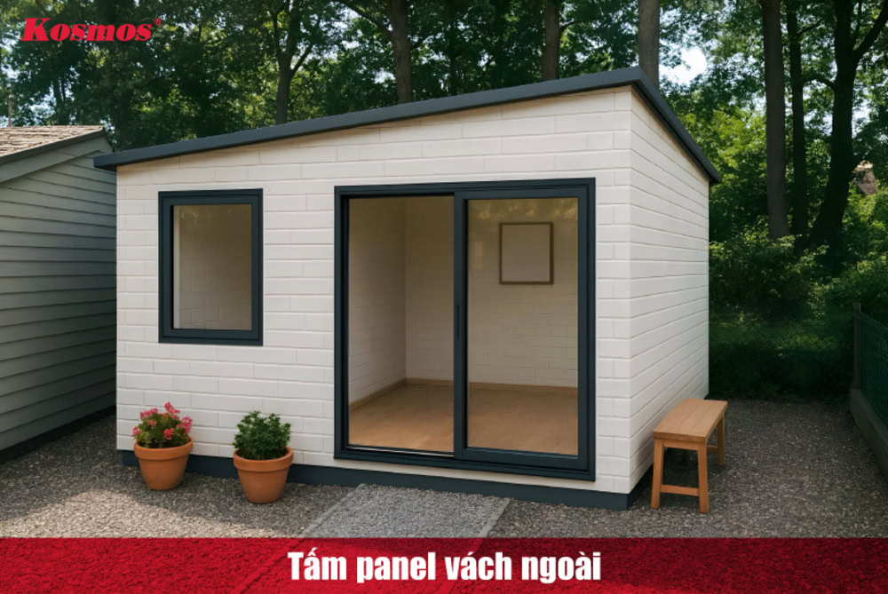 Panel vách ngoài có khả năng chống chịu thời tiết khắc nghiệt hiệu quả