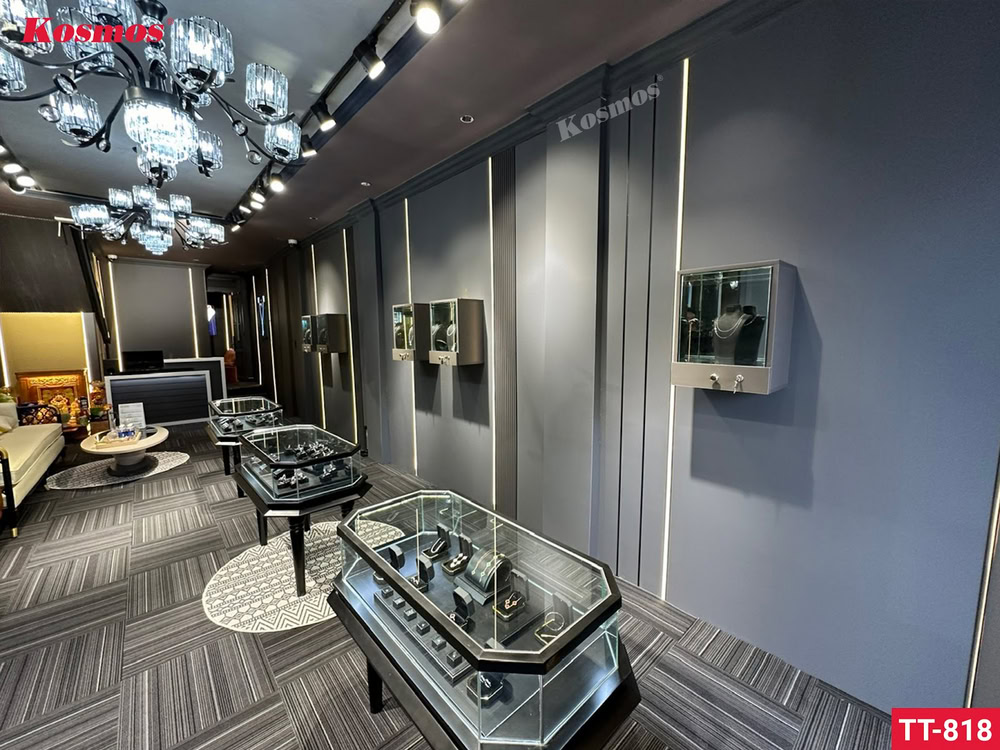 Showroom Kim Cương được thi công bởi Thới Tuấn