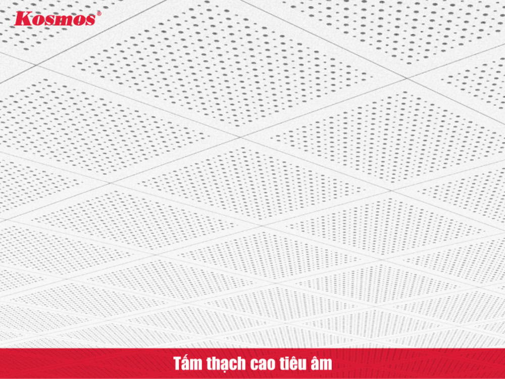 Tấm thạch cao tiêu âm Tấm thạch cao tiêu âm