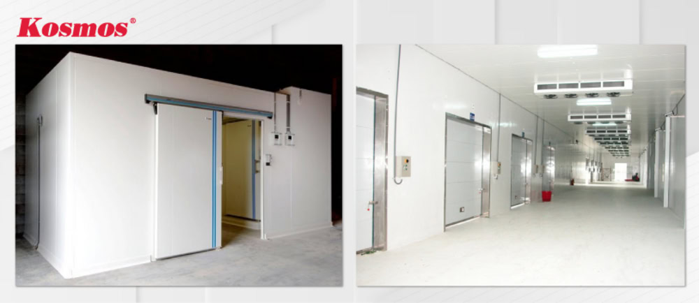 Thiết kế kho lạnh, kho mát bằng tấm vách panel EPS 50mm