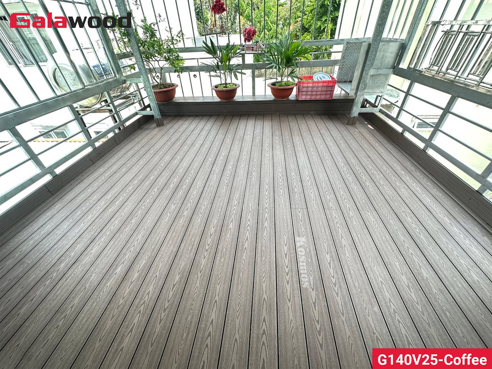 Thời Đại Mới hoàn thiện công trình sàn ngoại thất