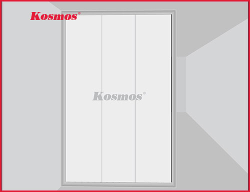 Hướng dẫn thi công vách ngăn nhựa 2 mặt có chừa lối đi