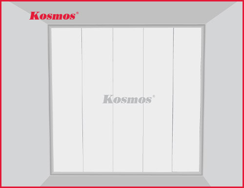 Hướng dẫn thi công vách ngăn nhựa 2 mặt không chừa lối đi