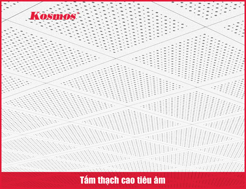Tấm thạch cao tiêu âm: Kích thước, ưu điểm, báo giá, ứng dụng phổ biến