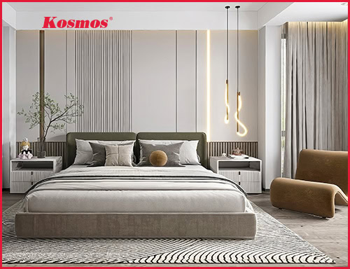 Công dụng 7 loại nẹp ốp vách đầu giường cho tấm ốp than tre