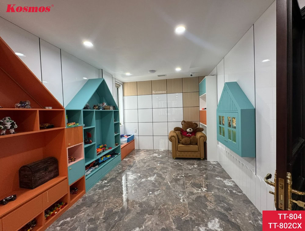 Trang trí tường phòng trẻ em được lắp đặt bởi Ngọc Huy