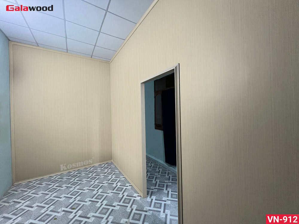 Vách ngăn phòng được thi công bởi Bình Minh Phát