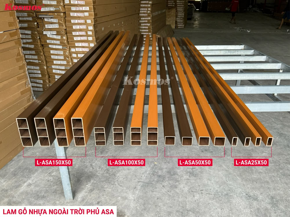 Lam gỗ có đa dạng kích thước cho người dùng lựa chọn Lam gỗ có đa dạng kích thước cho người dùng lựa chọn