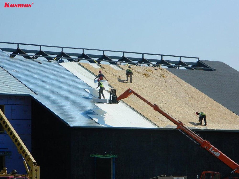 Tấm panel XPS làm mái có độ dày 50 – 75mm