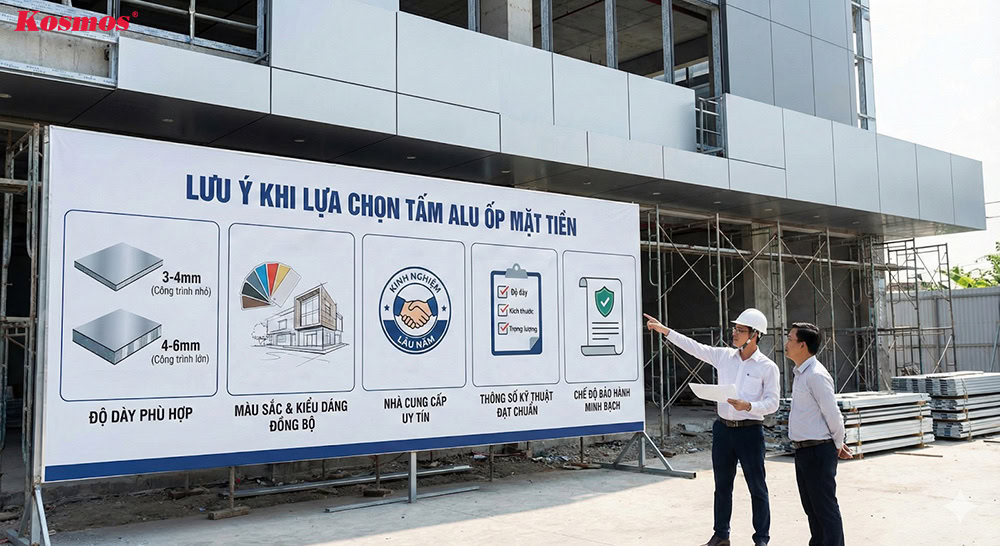 5 yếu tố cần kiểm tra khi chọn aluminium composite panel