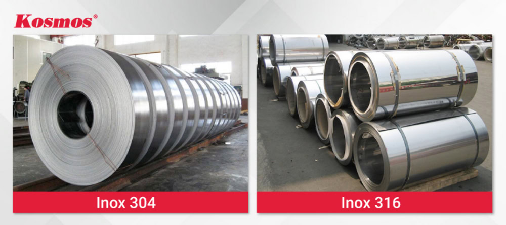 Inox 304 và 316