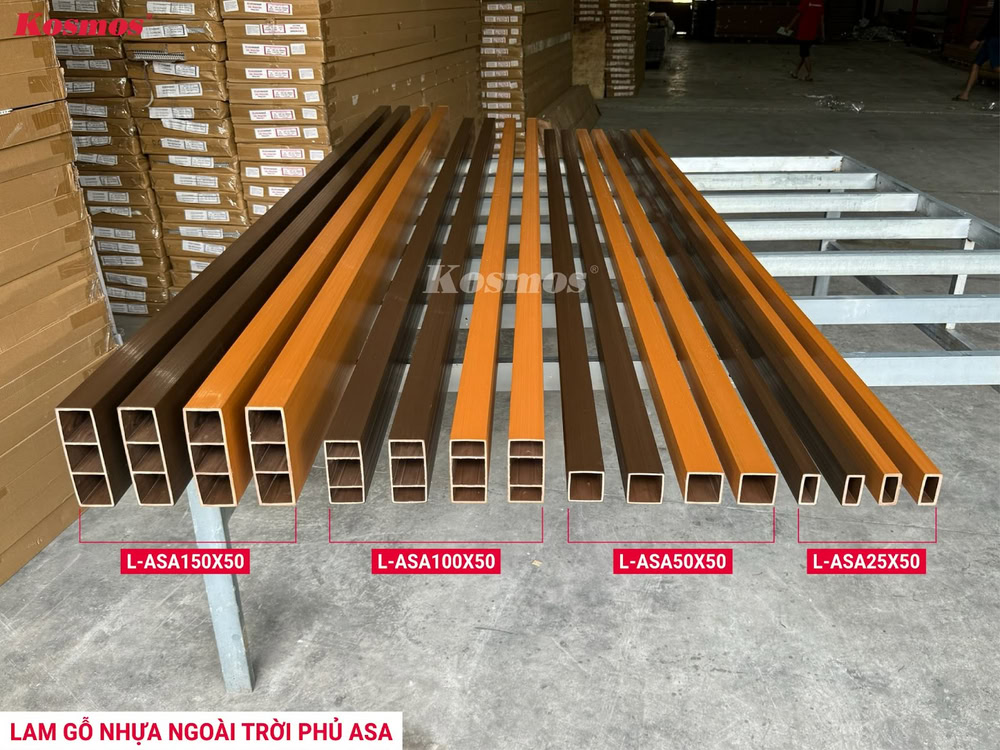 Lam gỗ cầu thang có đa dạng kích thước