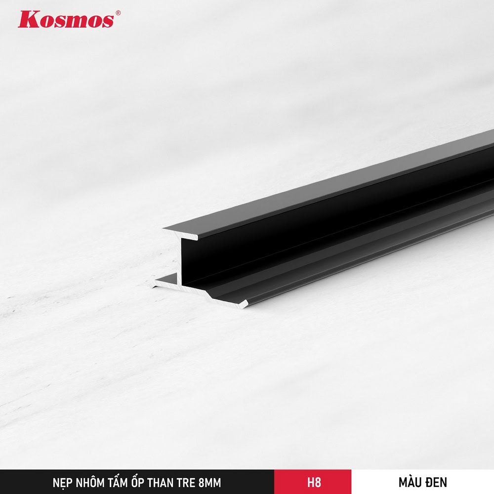 Nẹp NGN-D màu đen có độ tương phản cao, tạo hiệu ứng nổi bật và sắc nét cho góc ngoài. Nẹp NGN-D màu đen có độ tương phản cao, tạo hiệu ứng nổi bật và sắc nét cho góc ngoài.