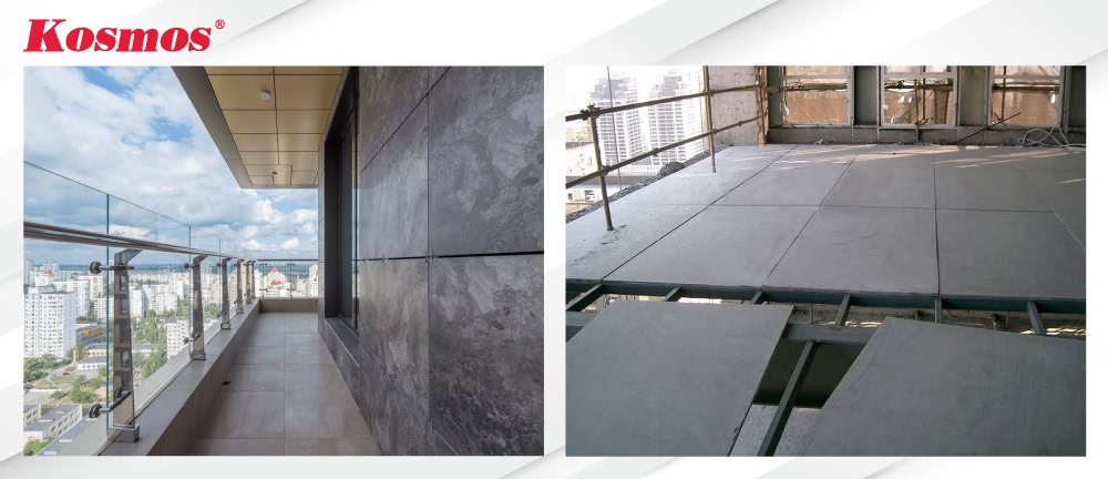 Tấm cemboard ngoài trời ứng dụng lót sàn ngoài trời