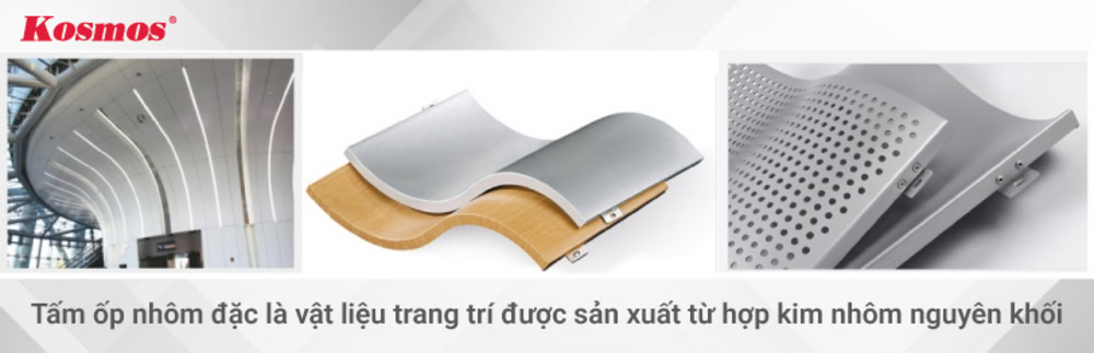 Tấm ốp nhôm đặc là vật liệu trang trí được sản xuất từ hợp kim nhôm nguyên khối Tấm ốp nhôm đặc là vật liệu trang trí được sản xuất từ hợp kim nhôm nguyên khối