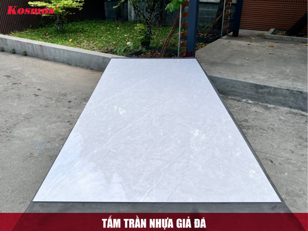 Tấm trần nhựa giả đá Tấm trần nhựa giả đá