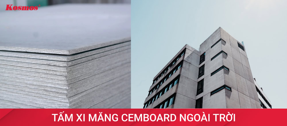 Tấm xi măng cemboard ngoài trời là vật liệu xây dựng nhẹ thế hệ mới