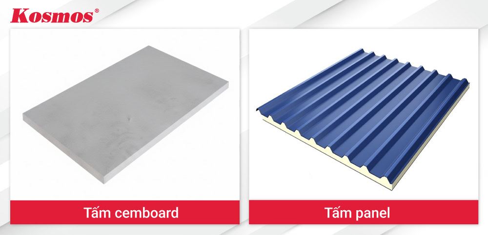 Tấm xi măng cemboard và tấm panel là 2 vật liệu xây dựng ngoài trời hiện đại