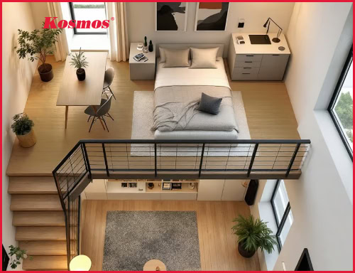 Nên chọn tấm xi măng sợi hay tấm nhựa chịu lực lót sàn gác lửng