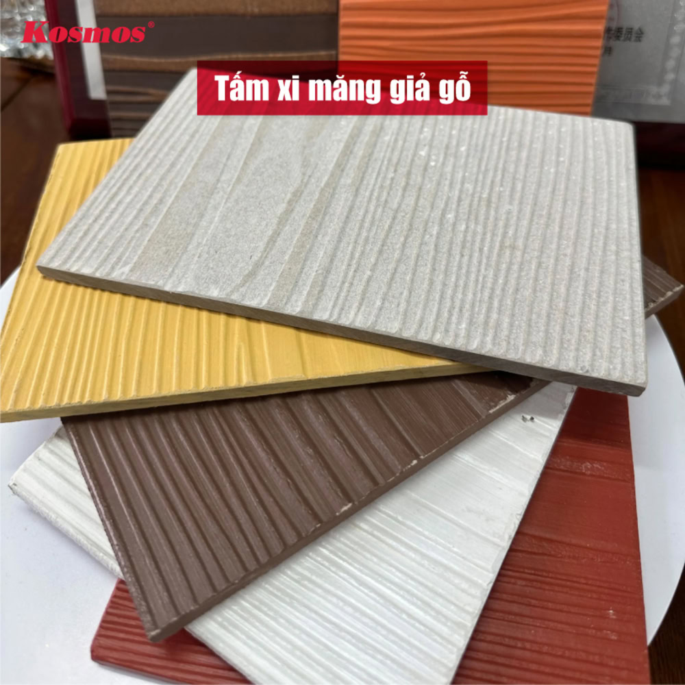 Tấm xi măng giả gỗ