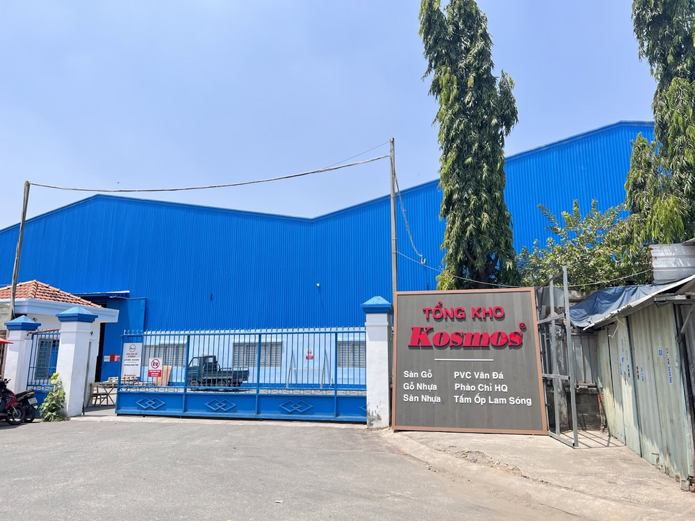 Tổng kho Kosmos Việt Nam chuyên phân phối gỗ nhựa, sàn gỗ, tấm ốp Tổng kho Kosmos Việt Nam chuyên phân phối gỗ nhựa, sàn gỗ, tấm ốp