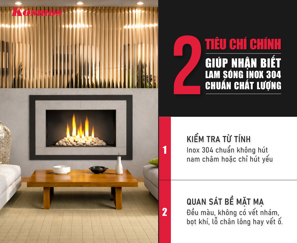 2 tiêu chí chính giúp nhận biết tấm lam sóng inox 304 chuẩn chất lượng