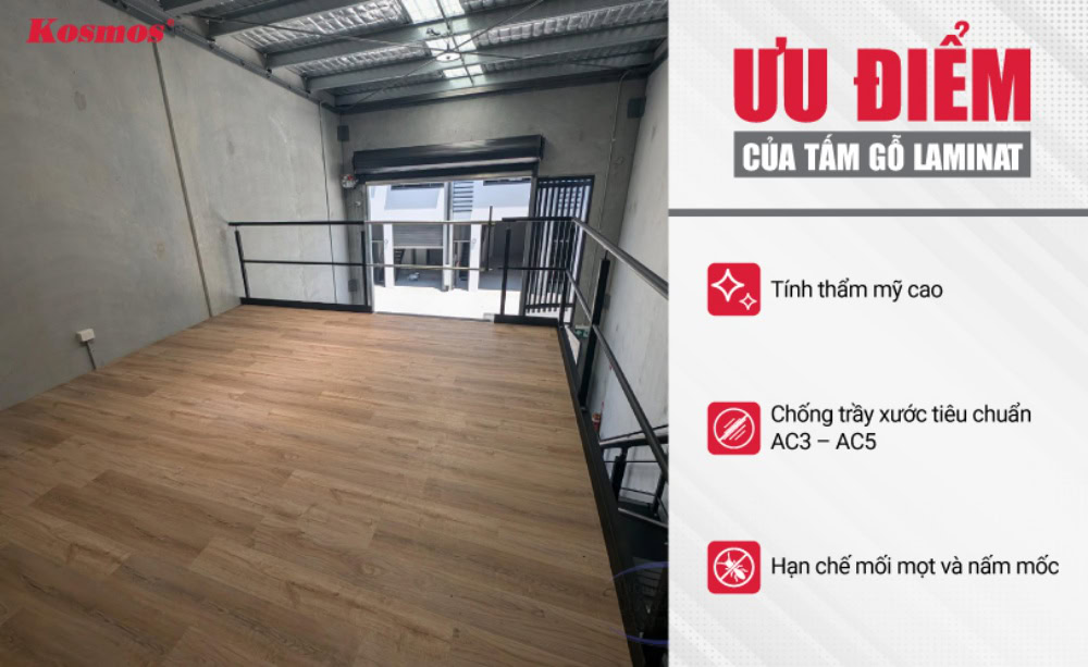 5 avantaj eksepsyonèl pou itilize planche laminat pou mezzanine.
