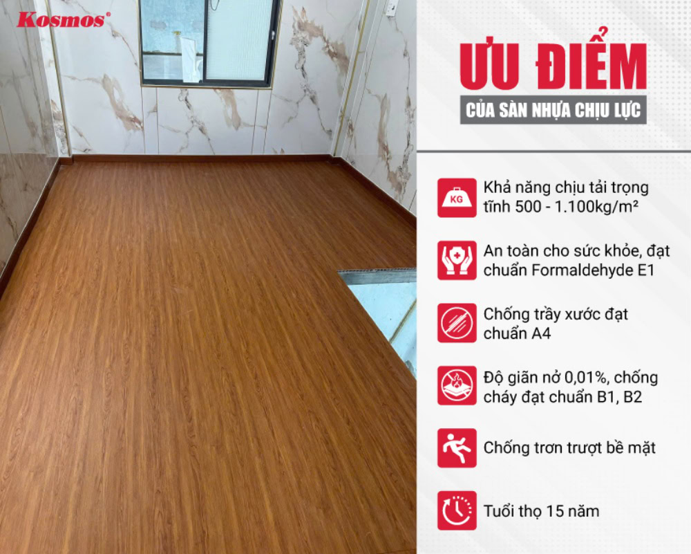 6 avantaj eksepsyonèl nan itilizasyon planche vinil solid pou mezzanine.
