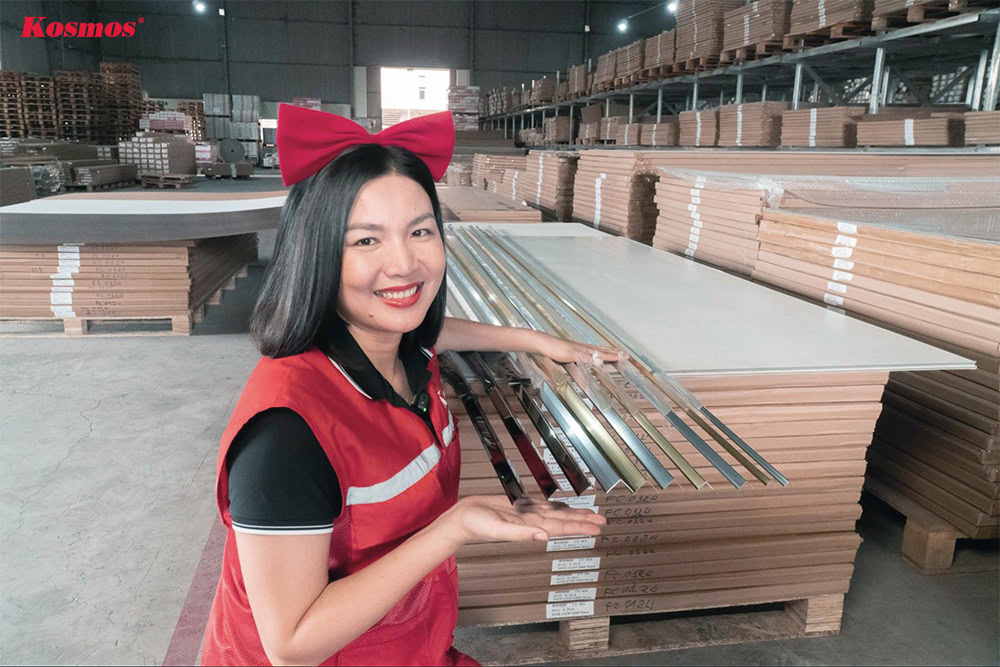 Danh mục nẹp của Đại Lý đa dạng về mẫu mã và chất liệu