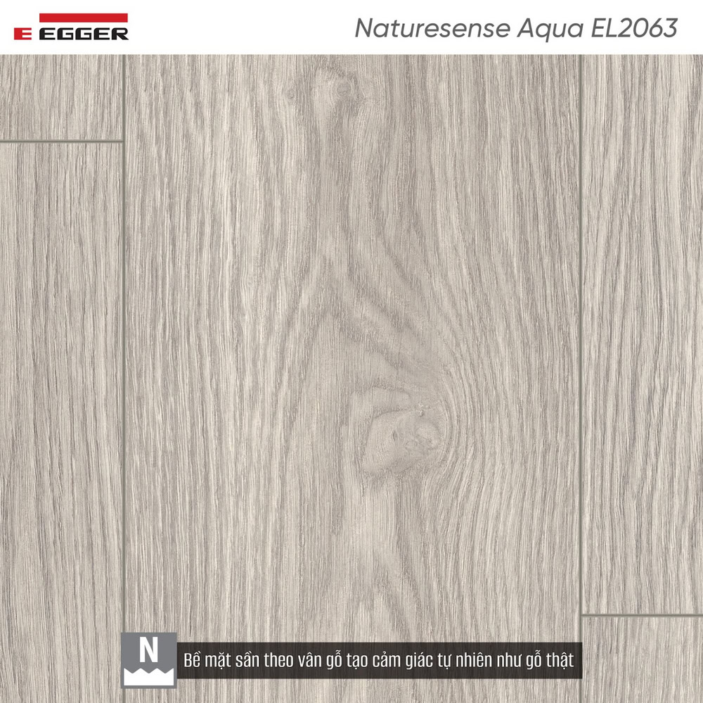 Sàn gỗ công nghiệp EL2063 có hiệu ứng bề mặt Natural Pore