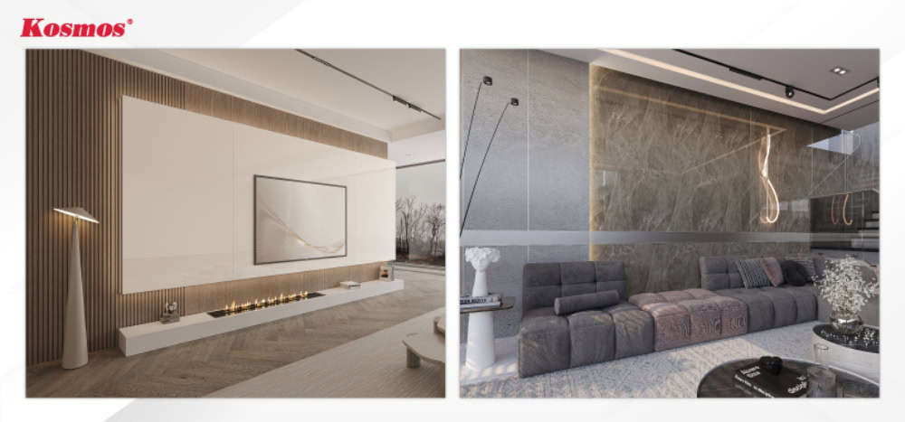 Panno miray PVC yo apwopriye pou pwojè konstriksyon rezidansyèl ak komèsyal mwayen gwosè.
