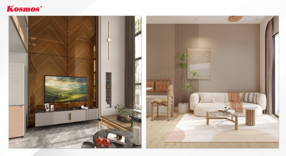 Panno miray chabon banbou se yon materyèl konpoze wo nivo pou dekorasyon enteryè.
