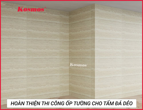 Enstriksyon pou enstale panno miray wòch fleksib yo kòrèkteman.