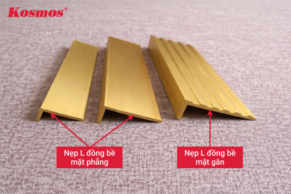 2 loại nẹp chữ L bằng đồng thông dụng 2 loại nẹp chữ L bằng đồng thông dụng