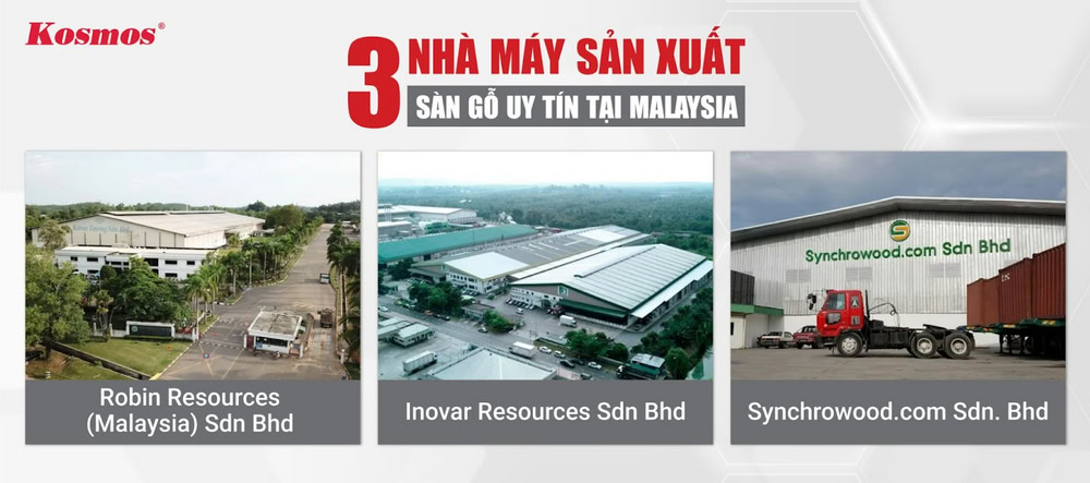 3 nhà máy sản xuất sàn gỗ uy tín tại Malaysia