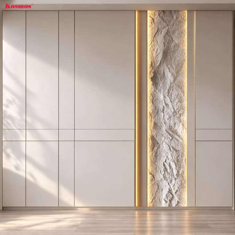 Bề mặt lắp đặt nẹp chỉ chuẩn kỹ thuật