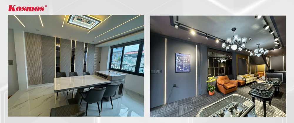 Cần lựa chọn màu đèn LED phù hợp với màu nẹp và tổng thể thiết kế