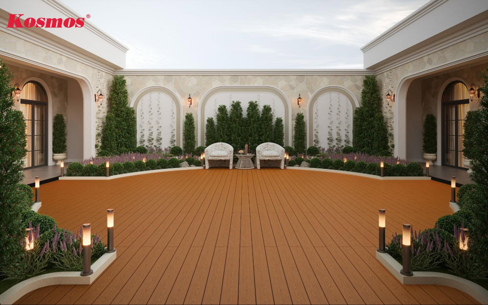 Công trình gỗ nhựa ngoài trời bền đẹp khi vệ sinh, bảo dưỡng đúng cách
