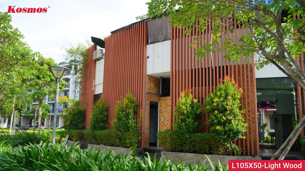 Công trình lam chắn nắng được thực hiện bởi Đại lý Nguyện Gỗ