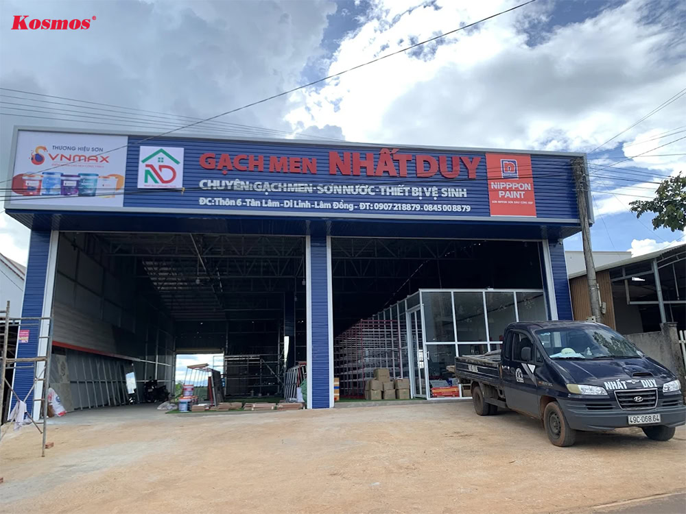 Cửa hàng của Đại lý Nhất Duy tại tỉnh Lâm Đồng