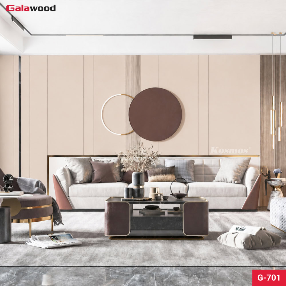 Tấm ốp than tre đơn sắc G-701 ốp vách sofa Tấm ốp than tre đơn sắc G-701 ốp vách sofa