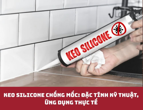 Keo silicone chống mốc: Đặc tính kỹ thuật, ứng dụng thực tế