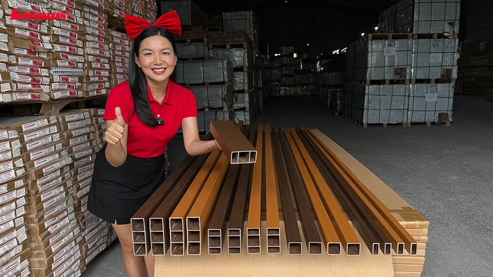 Kim Hoa cùng các dòng thanh lam gỗ nhựa Kosmos