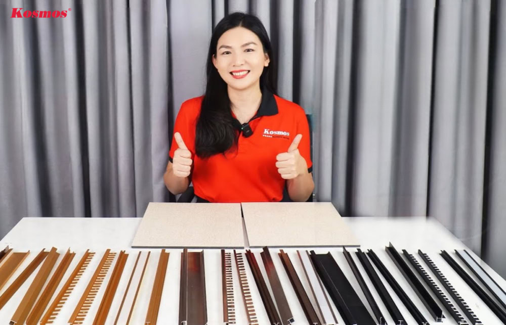 Kosmos chuyên cung cấp các dòng nẹp trang trí đẹp, bền