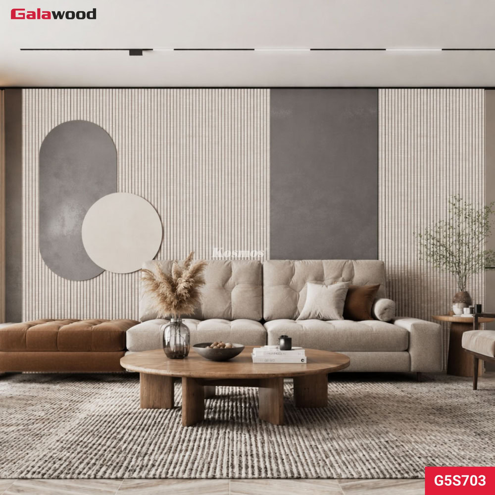 Lam sóng Galawood vân vải G5S703 ốp vách sofa