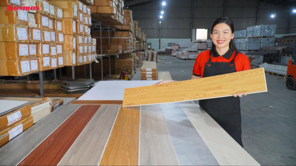 Một số dòng sàn nhựa hèm khóa SPC bền đẹp của Kosmos Một số dòng sàn nhựa hèm khóa SPC bền đẹp của Kosmos
