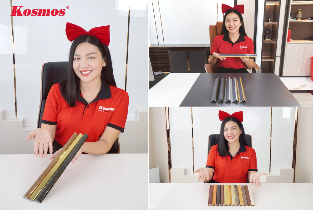 Một số mẫu nẹp trang trí nội thất nổi bật tại Kosmos