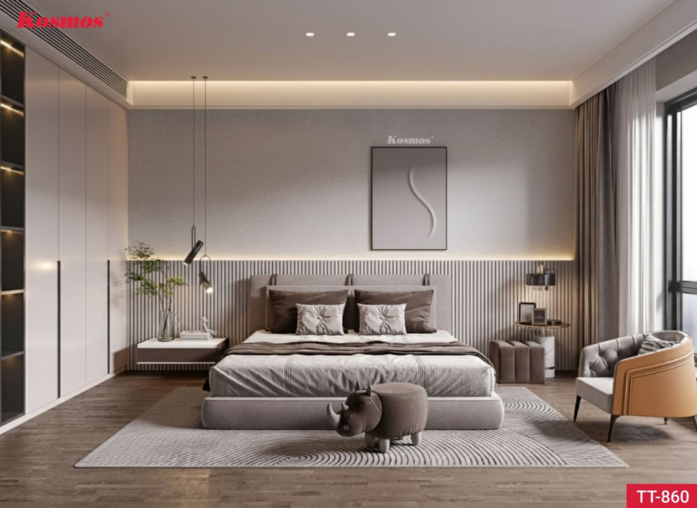 35+ mẫu tấm ốp than tre phòng ngủ đẹp, sang trọng, hiện đại